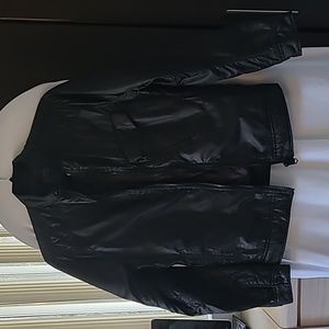 Black Poly/Nylon jacket, rare G-Star Raw jacket men's small 17 shoulder 25 long